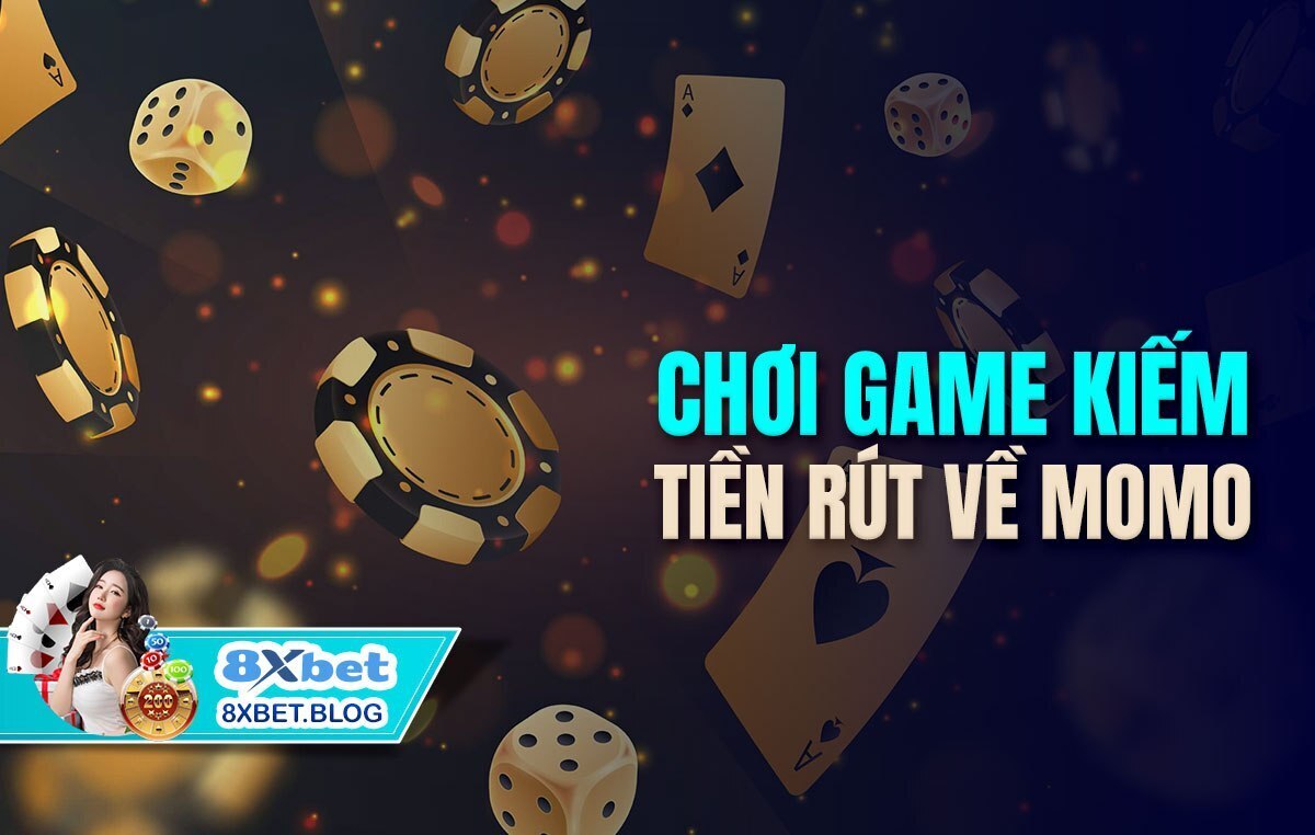 Hình ảnh minh họa việc chơi game để kiếm tiền rồi rút về ví điện tử Momo.