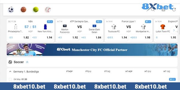 của nhà cái 8xbet