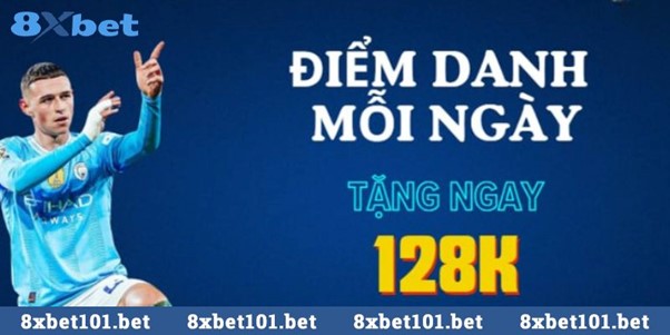 Chương trình khuyến mãi Điểm danh 8xbet